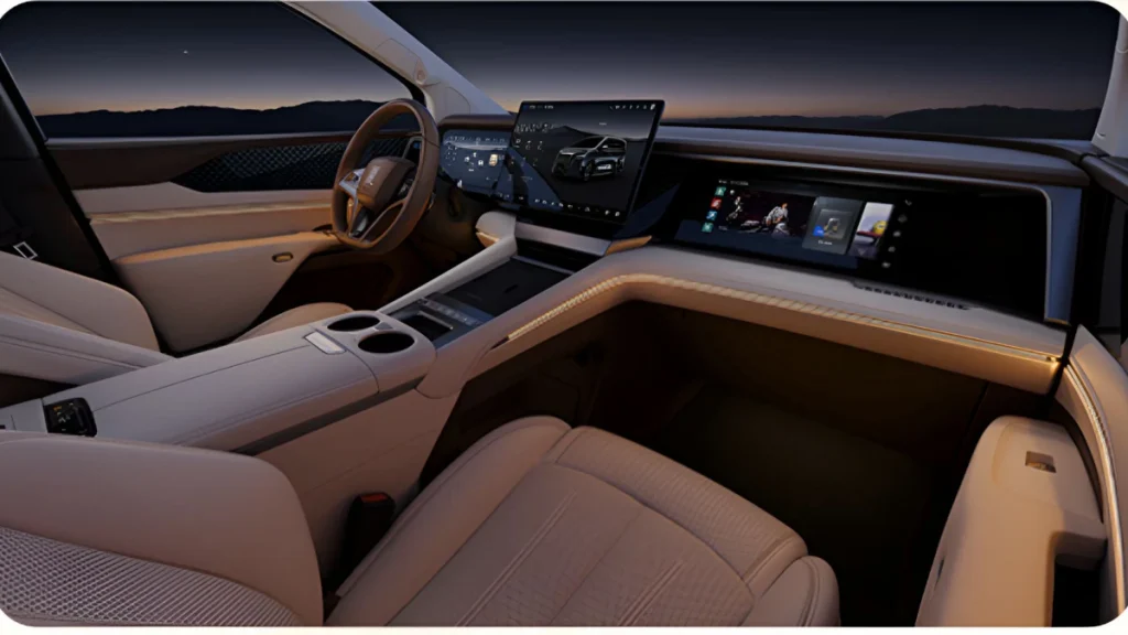 صور BYD Xia 2025: الميني فان الذكية والفاخرة من BYD بتقنيات هجينة متطورة – صورة السيارة (4) | السوق المفتوح