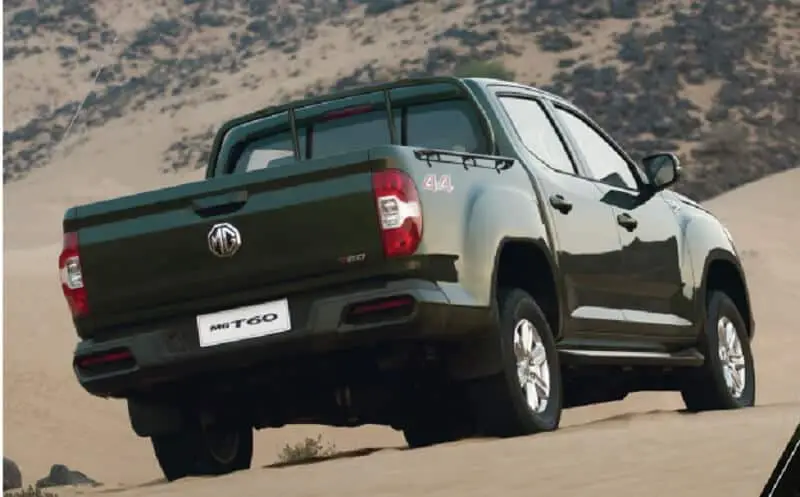 مواصفات MG T60 2023 – ألوان إم جي