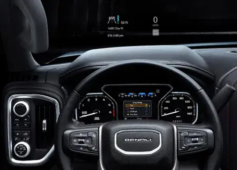 مواصفات سيارة جي ام سي سييرا 2022 – تصميم مقصورة يرا من الداخل