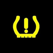 ضوء تحذير في لوحة القيادة،