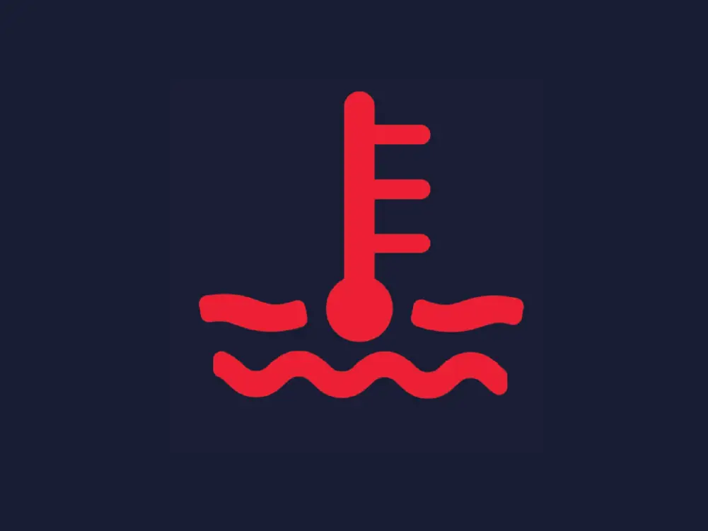 مؤشر درجة حرارة المحرك