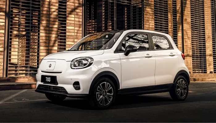 سيارة Leapmotor T03 الكهربائية الصغيرة 