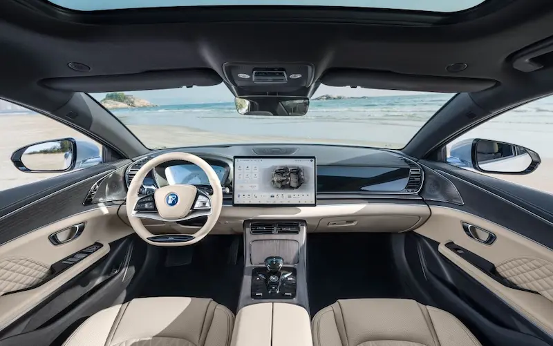 BYD Han 2024 Specs – Interior Design of the بتفاصيل واضحة