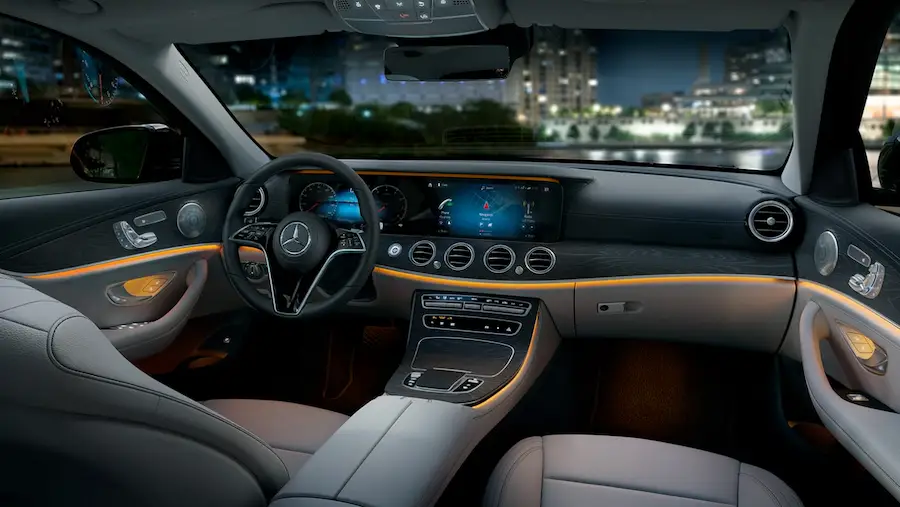 Mercedes E-Class 2023 Specs – مقاعد جلدية فاخرة