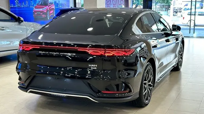 BYD Han 2024 Specs – Exterior Design of the بتفاصيل واضحة
